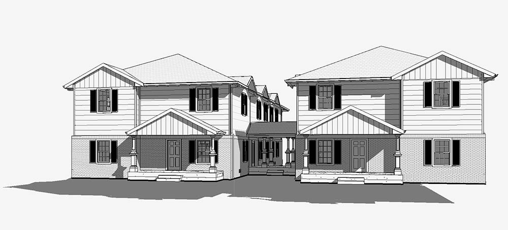 BYE BYE BLIGHT: Roza Homes' plans for the redevelopment of two East Cherry Street properties were approved 5-3. Two six-unit buildings are on the way.