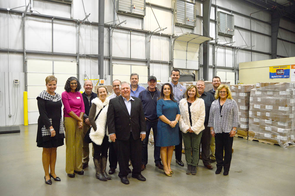 Protein Boost
Ozarks Food Harvest, Tyson Food Inc. and McDonald’s restaurant officials, at left, stand in front of 40,000 pounds of donated chicken. Tyson Foods made the gift to OFH on Nov. 1, in honor of the 10th annual McDonald’s Cans for Coffee food drive.