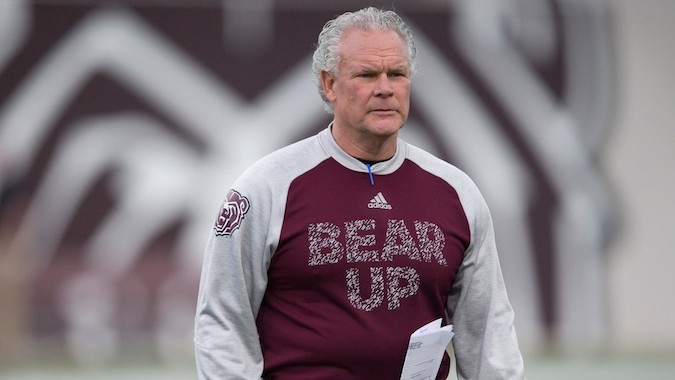 Dave Steckel signs on to lead the Missouri State University Bears football team through Jan. 31, 2022.Photo provided by MISSOURI STATE UNIVERSITY
