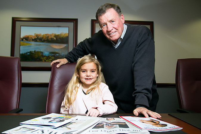 ANYONE’S GAME: In the Invest to Invest program, the smallest stock, chosen by one of the smallest players, came out on top. Kadyn Carroll, the 7-year-old grandchild of Jack Stack, took first place with Corbus Pharmaceuticals Holdings.