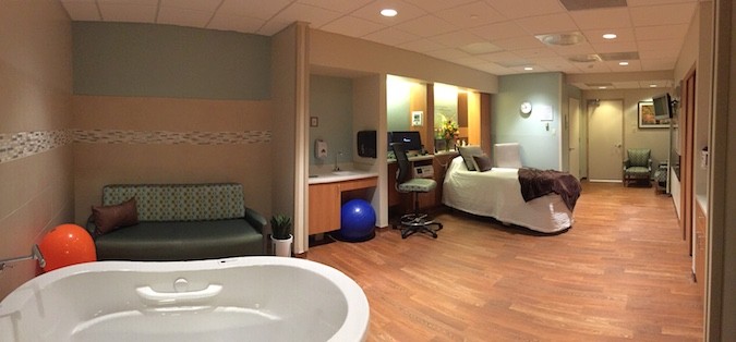 CoxHealth recently remodeled its labor and delivery department to offer low-intervention birthing suites.Photo provided by COXHEALTH