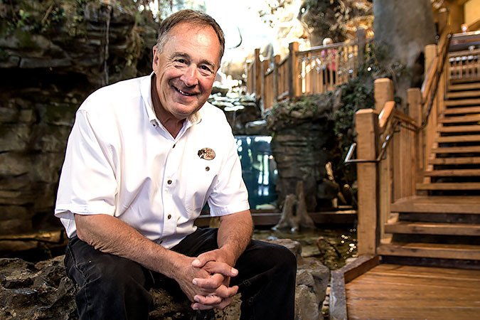 Bass Pro Shops founder Johnny Morris is one of three inductees to the 2016 Springfield Public Schools Hall of Fame.SBJ photo by WES HAMILTON