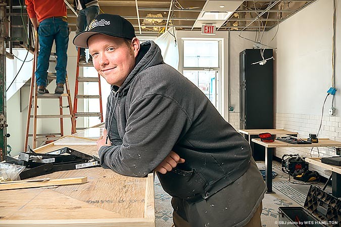 General Manager Vance Hall is working to open the 800-square-foot restaurant at 331 Park Central East by May 1.
