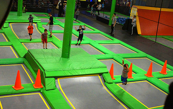 Incredible Pizza is adding an indoor trampoline park at the current site of its go-kart track.Photo provided by INCREDIBLE PIZZA