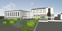 Officials broke ground yesterday on a $30.8 million construction and renovation project at Cox Medical Center Branson.Rendering provided by COXHEALTH