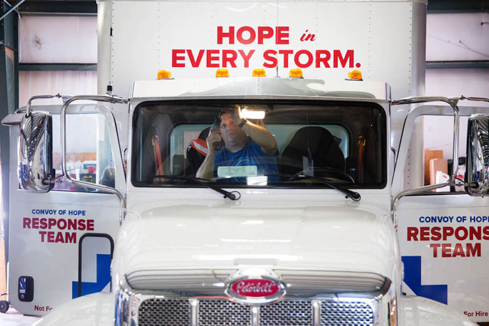 Convoy of Hope prepares to send teams and supplies to help those impacted by Hurricane Florence.