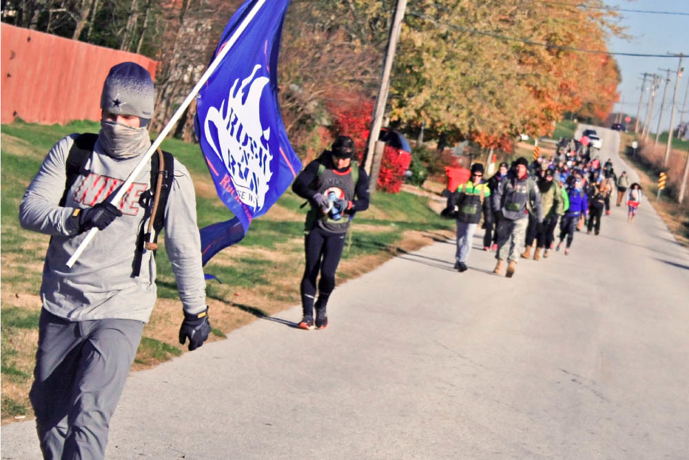 New nonprofit Ruck ’N’ Run Inc. is the organizer for a walk/run event held in Republic every Veterans Day weekend.