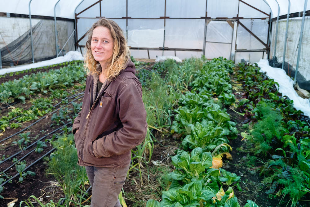 NEW ROOTS: Alyssa Hughes, a onetime apprentice at Urban Roots Farm, is tabbed as the Springfield farm’s new manager.