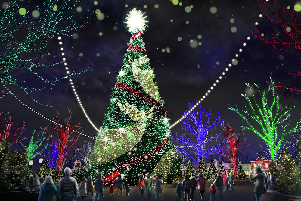 Atlanta-based S4 Lights is designing a new 80-foot-tall tree to serve as the centerpiece for Silver Dollar City’s Joy on Town Square.