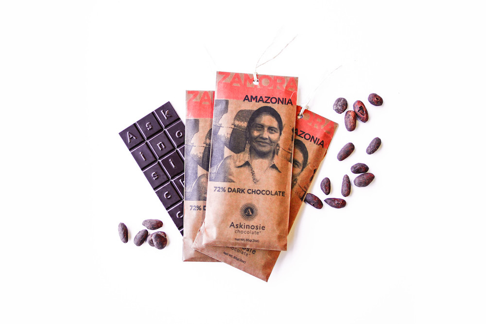 Askinosie Chocolate’s fourth origin bar — and its first since 2010 — is sourced from Zamora, Ecuador, within the Amazon rainforest.
