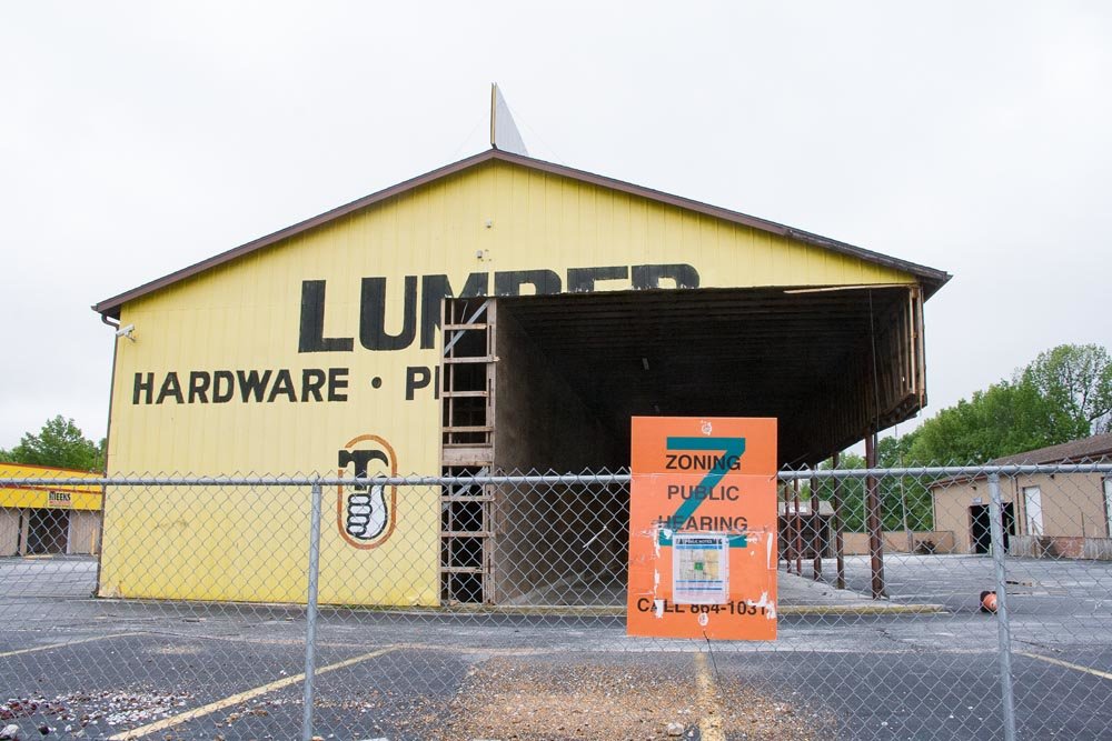 The shuttered Meek’s Lumber store on East Sunshine Street may get a new retail tenant.