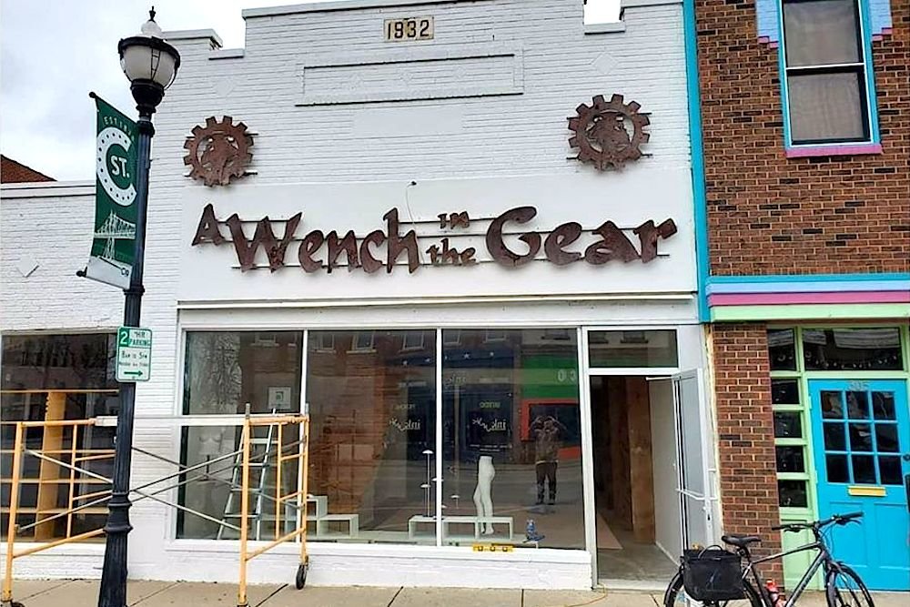 A Wench in the Gear is set to open this weekend at its new 301 E. Commercial St. home.
