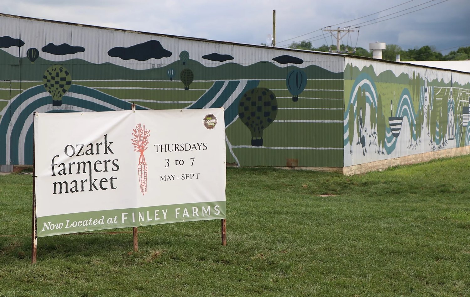 Ozark Farmers Market is returning to Finley Farms May 7 and offers drive-thru and pre-order options for customers.