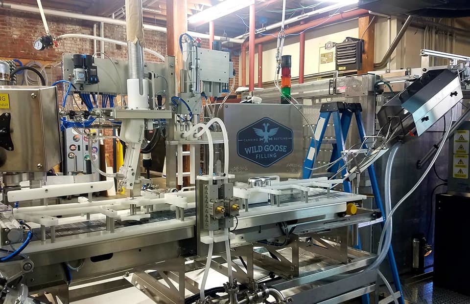 Officials say a new canning line will produce beers for retail sale beginning Sept. 1.