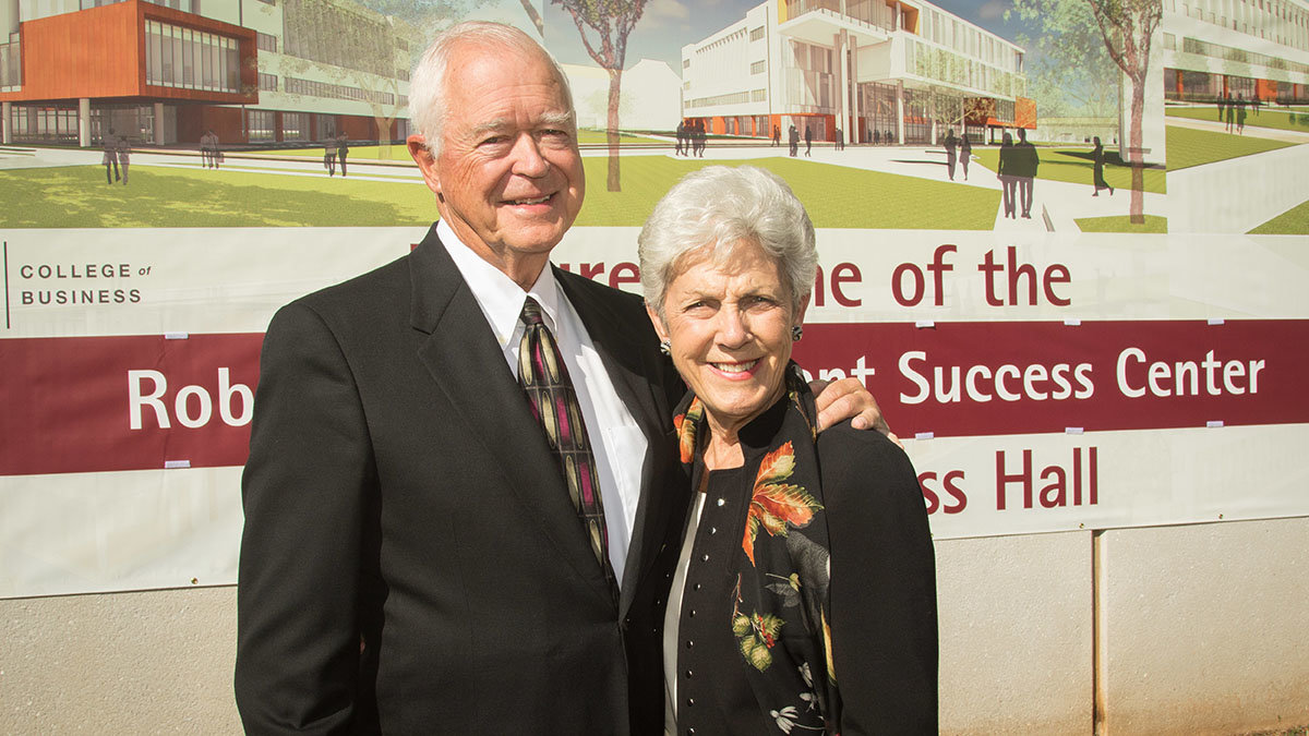 Robert and Marlese Gourley are selected to receive the 2020 Bronze Bear award.