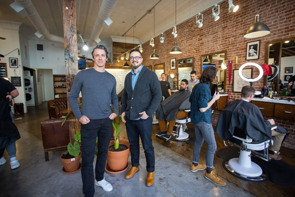 Paul Catlett and Thad Forrester, Hudson Hawk Barber & Shop | January 2020