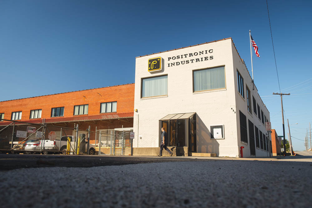 Positronic Industries' headquarters remain in downtown Springfield.