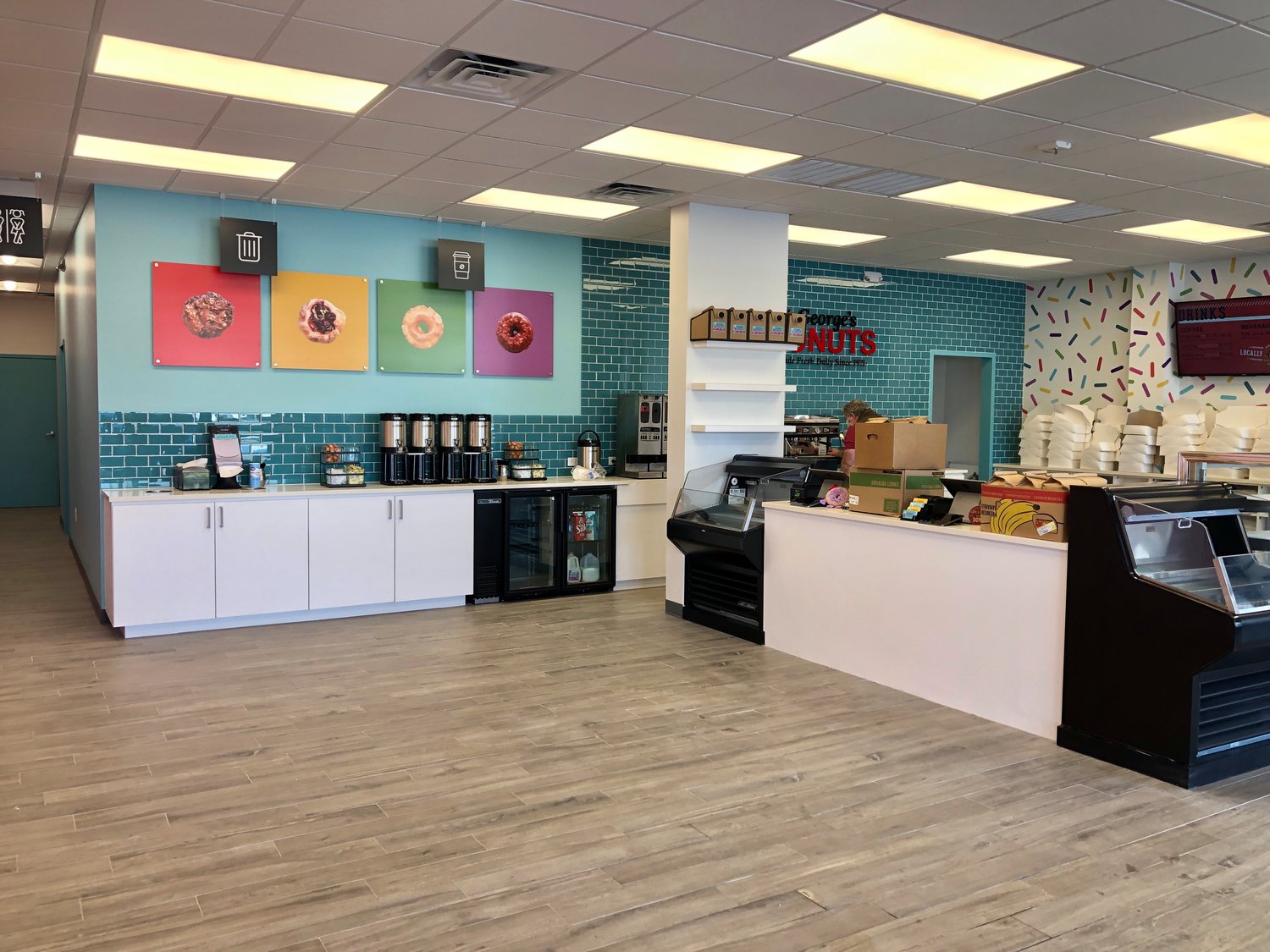 St. George’s Donuts now operates in 2,400 square feet on East Sunshine Street.