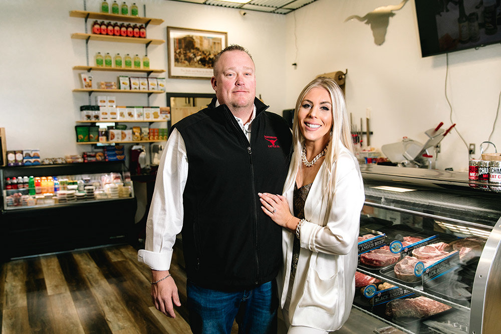 MORE BEEF: Chad and Julie Schuchmann, owners of Schuchmann Meat Co. on South Campbell Avenue, plans to open two more shops next month in Springfield.