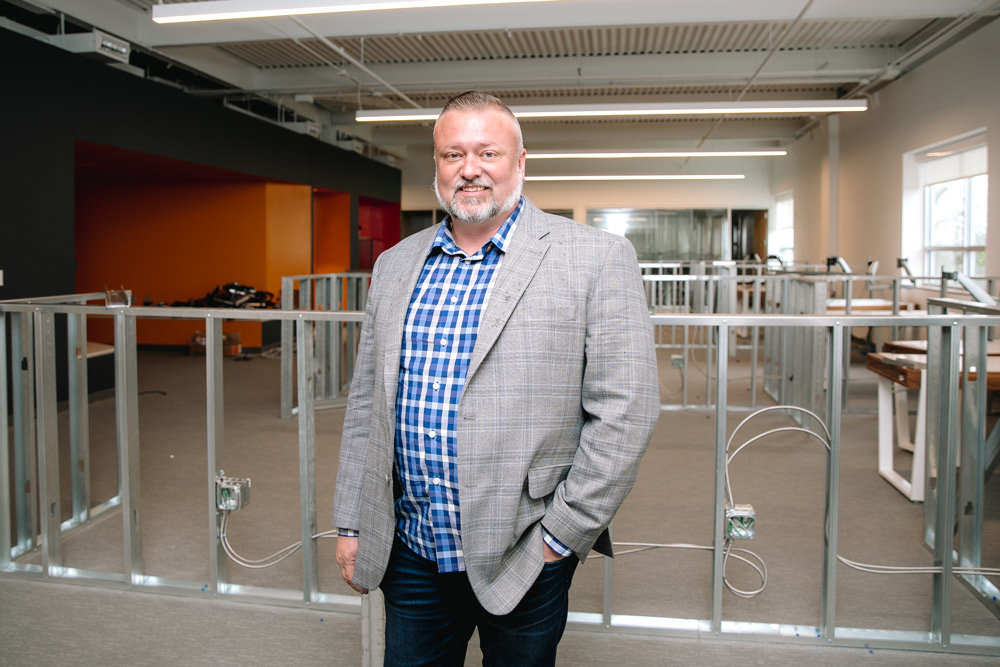 MAKING MOVES: Meridian Title owner Jeremy Burcham says his company plans to expand later this month by moving to the Frisco Building, at Chestnut Expressway and U.S. Highway 65.