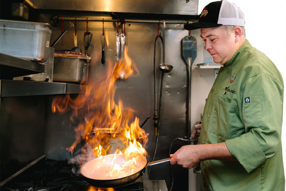 KITCHEN CONFIDENCE: Gilardi's Ristorante owners James Martin believes his Italian eatery is back on its feet after a rough 2020.