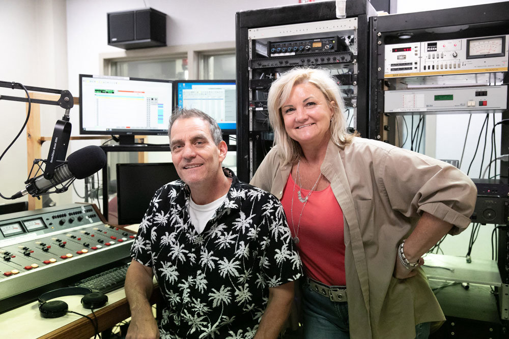 Kevin Howard and Liz Delany have been longtime radio co-hosts.