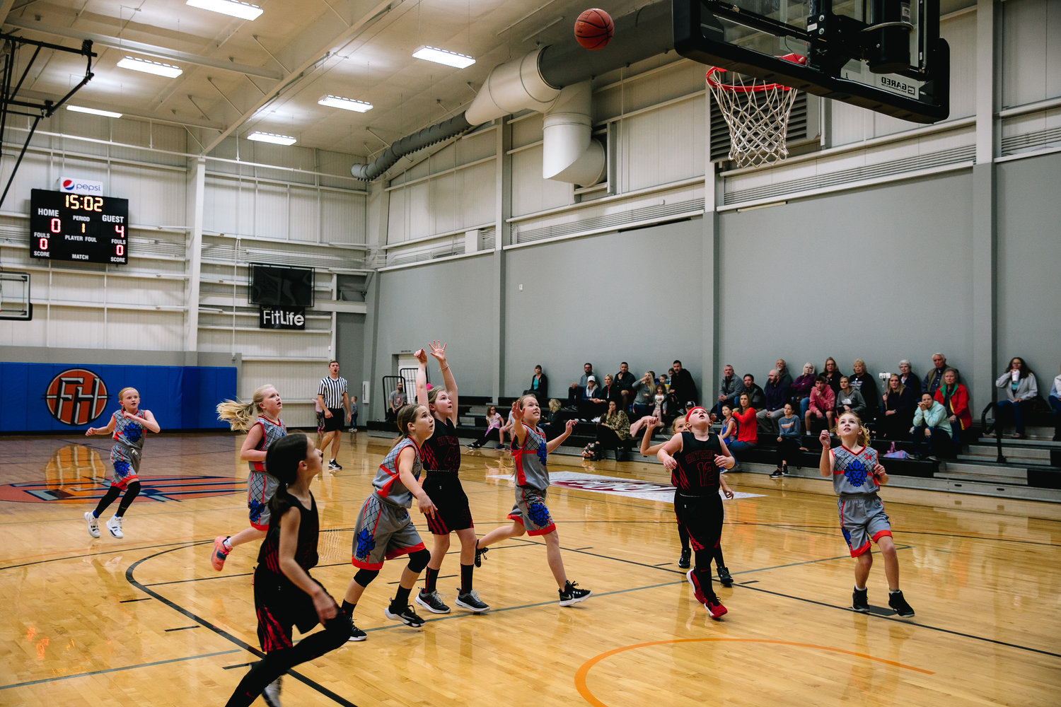 Local youths are among those who enjoy league play at the Fieldhouse Sportscenter, purchased recently by the city with sports tourism dollars in mind.