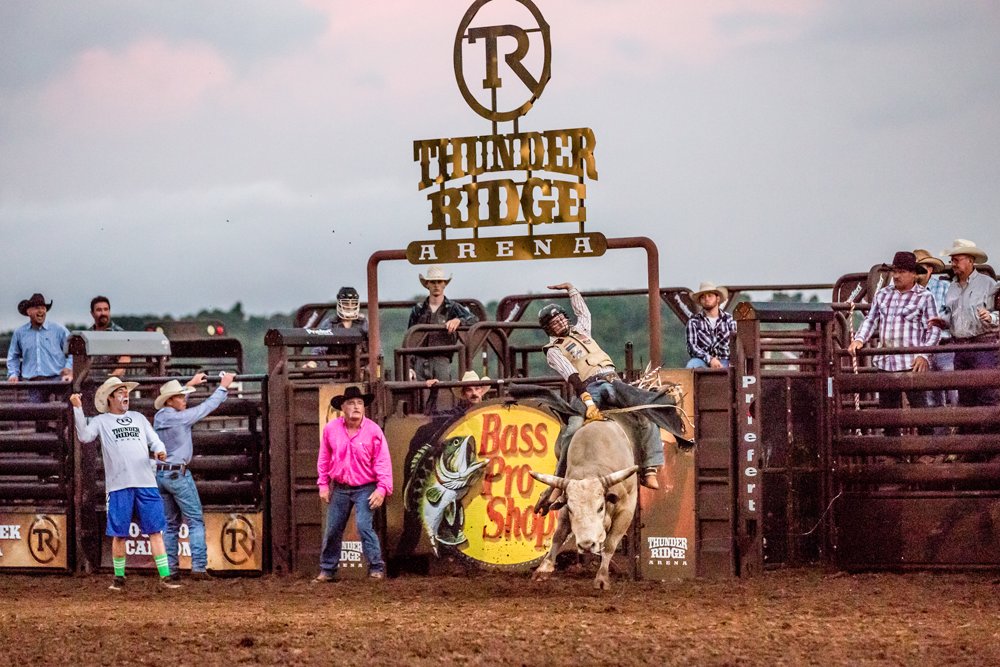 TEAM FIRST: The Missouri Thunder, owned by Bass Pro Shops, will compete in Ridgedale at the Thunder Ridge venue as part of the inaugural season of the PBR Team Series.