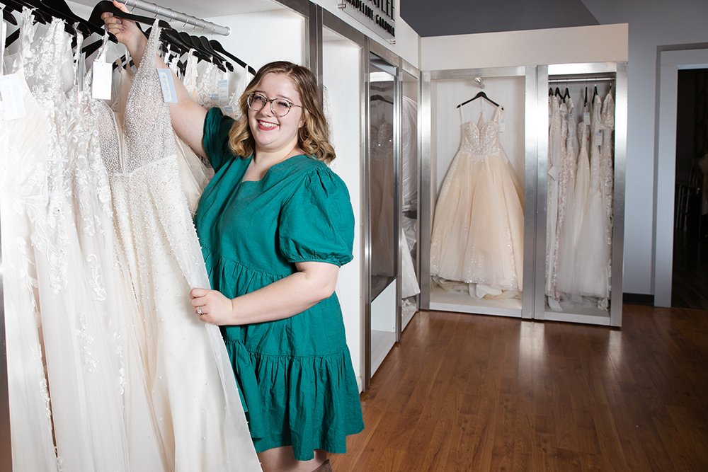 Gracie's Bridal co-owner Kamryn Hesington has just introduced a VIP shopping experience for brides-to-be.