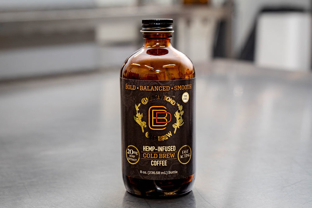 Hemp-infused cold brew coffee is a new offering from Elder Farms.