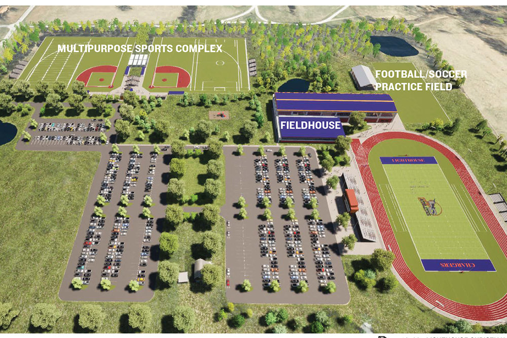 ATHLETIC FUTURE: Lighthouse Christian Athletics has signed a long-term lease with Fellowship Bible Church to build a sports complex on 25 acres in Rogersville.