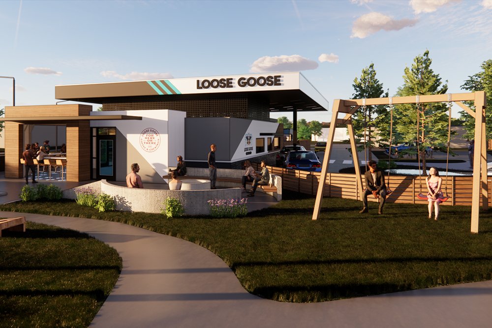 GDL Enterprises wants to develop Loose Goose on roughly 1.5 acres it owns that once housed a gas station.