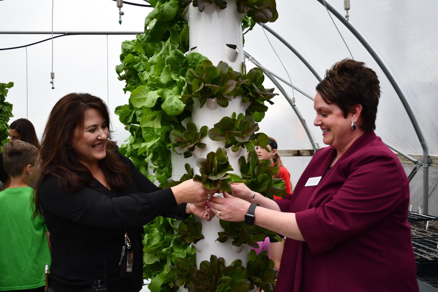 The John Thomas School of Discovery is expanding its tower gardens initiative with the funding.