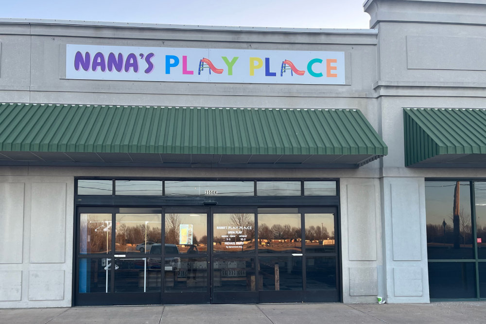Nana’s Play Place opens today at the Valley Water Mill Center.