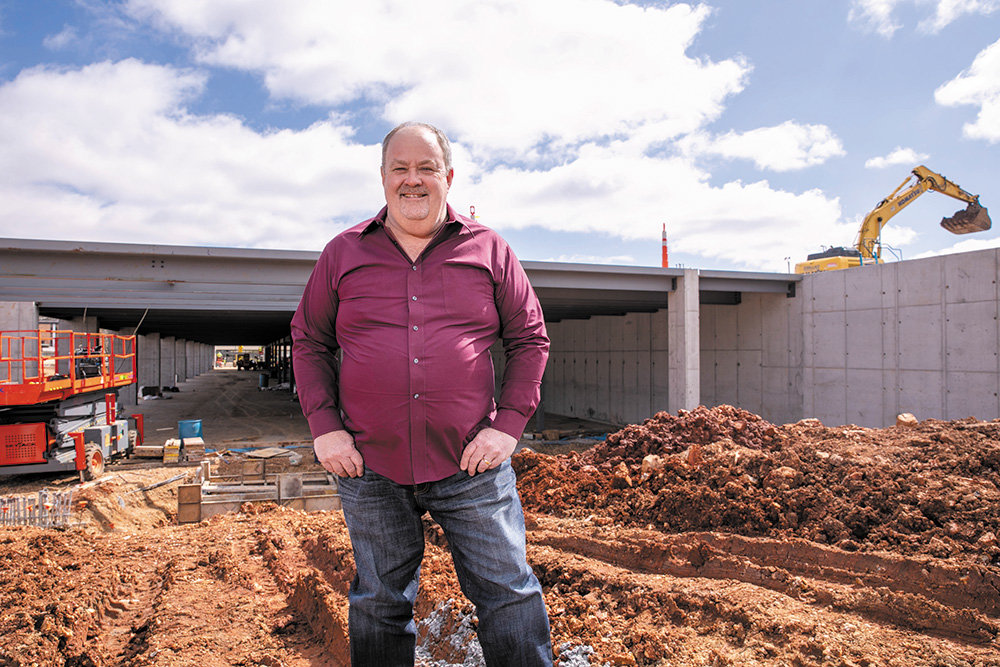 ARENA ACTIVITY: Aaron Owen is CEO of the Ozark Empire Fairgrounds, where the $25 million Wilson Logistics Arena – the future home of a Springfield arena football team – is under construction.