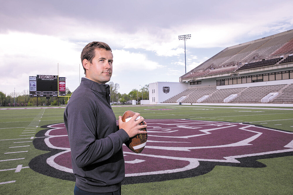 After taking over as head football coach in January at Missouri State University, Ryan Beard is set to lead the Bears into its next season beginning Aug. 31.