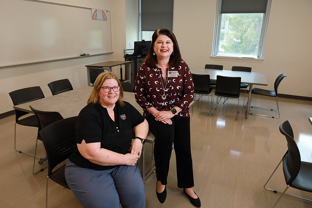 CAMPUS ADDITION: Rhonda Bishop and Diana Piccolo are co-directors of the new Center for Rural Education on the campus of Missouri State University.