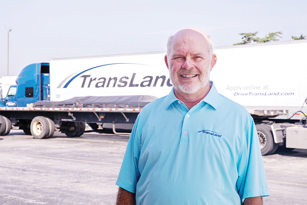 GROWTH YEAR: TransLand CEO and Chair Mark Walker says revenue was up 15% in 2022.