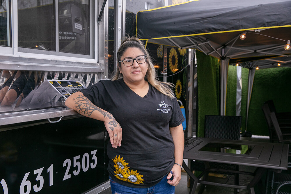 EASY PROCESS: First-time business owner Janeth Moreno says the online food permit application process was easy and took less than an hour to complete.