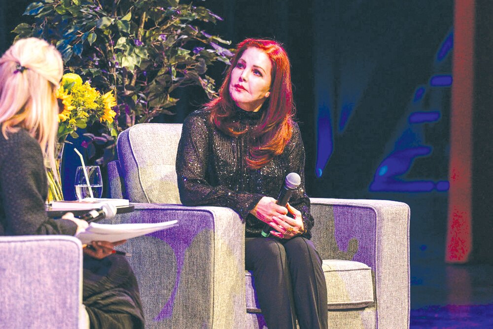 REMEMBERING THE KING: Priscilla Presley proved to be the biggest draw yet at The Aetos with a nearly sold-out show on Jan. 22.